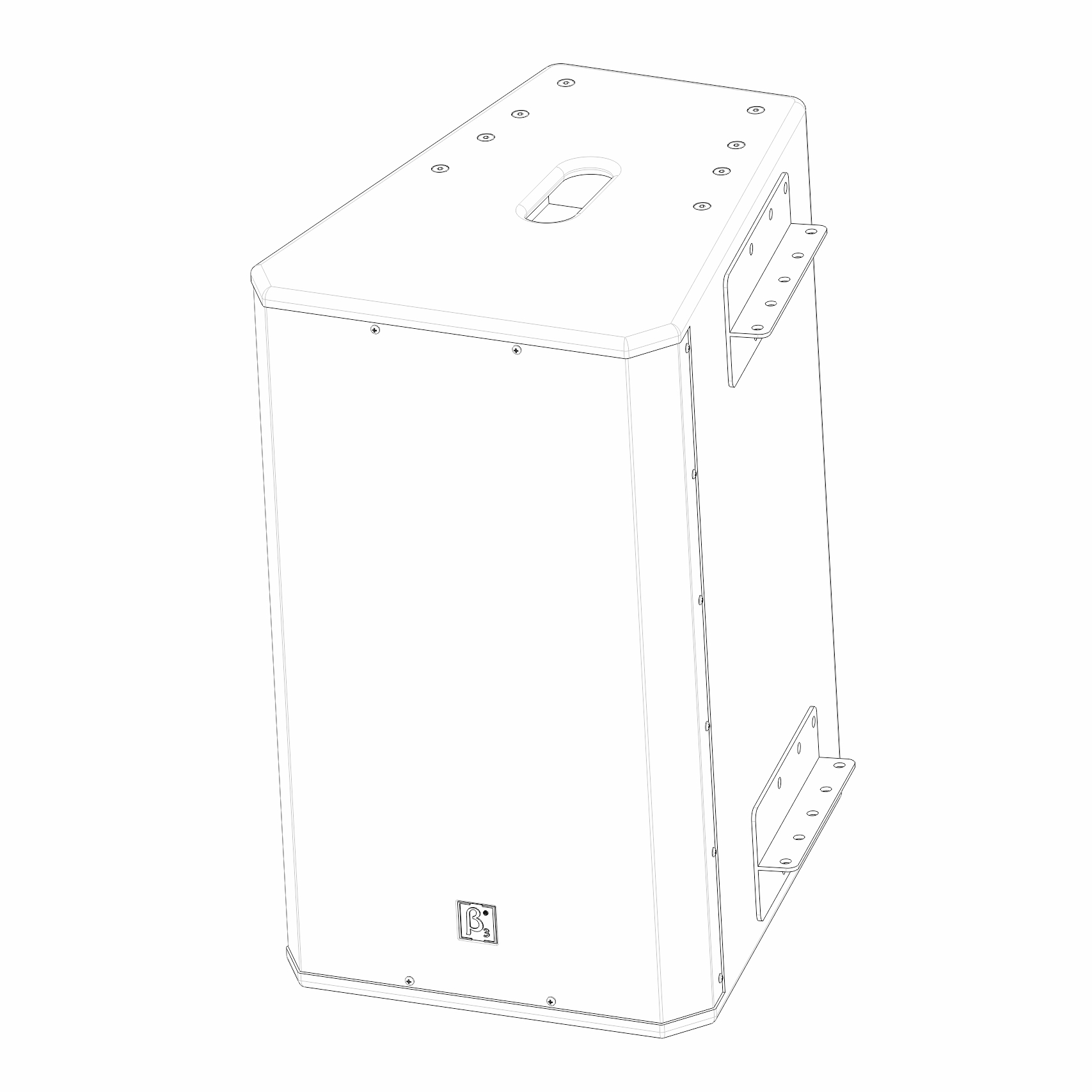 15寸三分频阵列扬声器系统